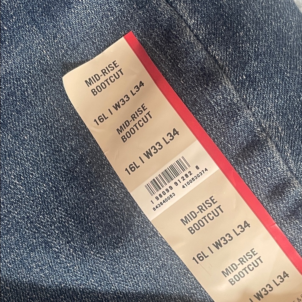 Dark Blue men’s Levi’s Jeans new waist 33 length 34 - Picture 4 of 4